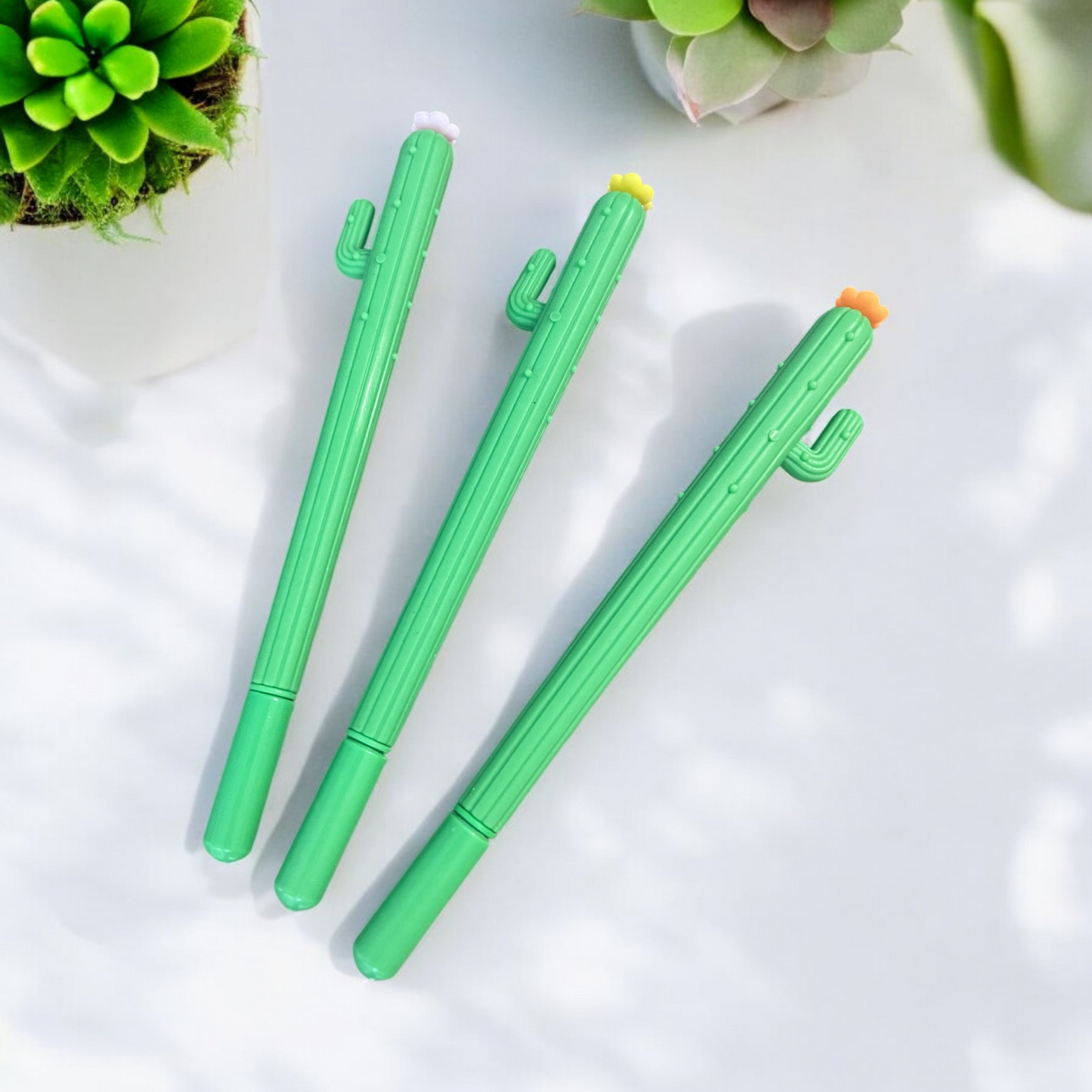 Cactus Flower Pens