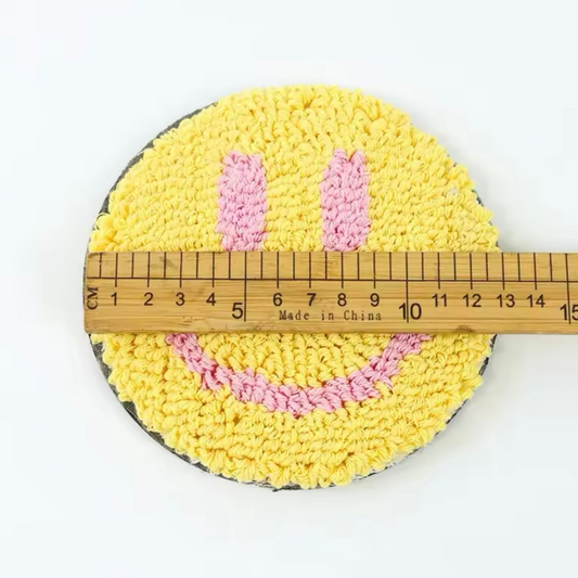 Handcrafted  Smiley Face Coaster